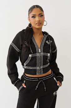 SUPER QT RELAXED ZIP HOODIE, image 3