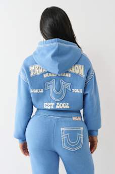 SUPER QT RELAXED ZIP HOODIE, image 1