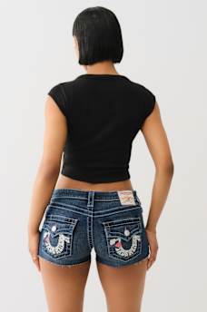 VINTAGE LOGO V NOTCH BABY TEE, image 5