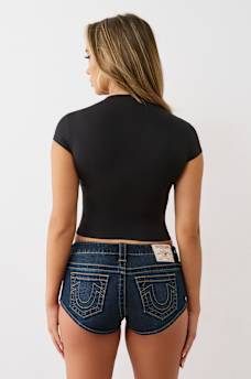 TWIST FRONT CAP SLEEVE TOP, image 5