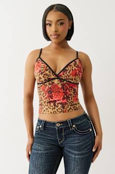 LEOPARD CAMI TOP, image 2