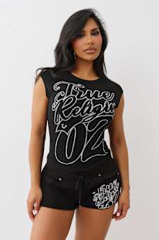 SPORTY RAGLAN RIBBED TOP, image 2