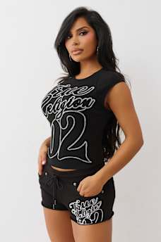 SPORTY RAGLAN RIBBED TOP, image 4