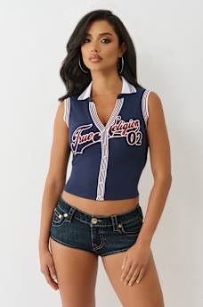 SPORTY TERRY POLO TANK, image 2