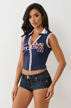 SPORTY TERRY POLO TANK, image 4