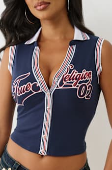 SPORTY TERRY POLO TANK, image 1
