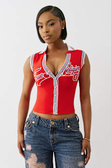 SPORTY TERRY POLO TANK, image 1