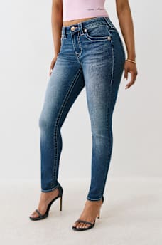 JENNIE MID RISE BUDDHA POCKET CURVY SKINNY JEAN, image 4
