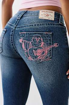 JENNIE MID RISE BUDDHA POCKET CURVY SKINNY JEAN, image 1