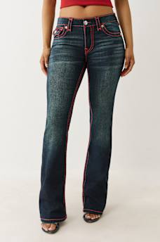 BECCA CRYSTAL HORSESHOE SUPER T BOOTCUT JEAN, image 2
