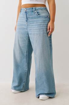 PLUS BOBBI BIG T MID RISE BAGGY JEAN, image 3