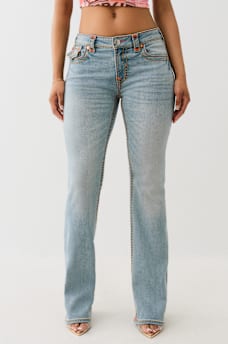 BECCA MID RISE SUPER T BOOTCUT JEAN, image 2