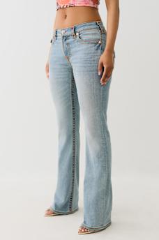 BECCA MID RISE SUPER T BOOTCUT JEAN, image 4