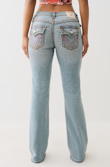 BECCA MID RISE SUPER T BOOTCUT JEAN, image 5