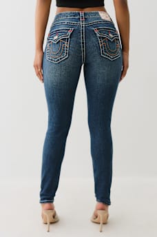 JENNIE MID RISE SUPER T CURVY SKINNY JEAN, image 5