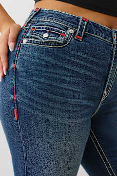 PLUS JENNIE MID RISE SUPER T CURVY SKINNY JEAN, image 6
