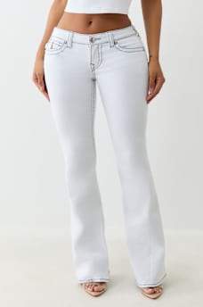 JOEY LOW RISE BIG T FLARE JEAN, image 3