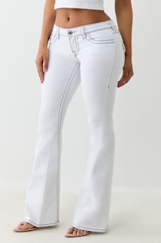JOEY LOW RISE BIG T FLARE JEAN, image 4