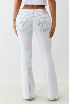JOEY LOW RISE BIG T FLARE JEAN, image 5