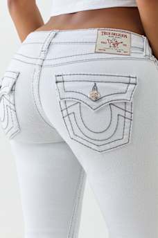 JOEY LOW RISE BIG T FLARE JEAN, image 1