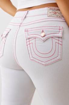 PLUS JOEY MID RISE BIG T FLARE JEAN, image 1