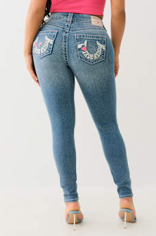JENNIE ‘I LOVE TRUE RELIGION’ CURVY SKINNY JEAN, image 5