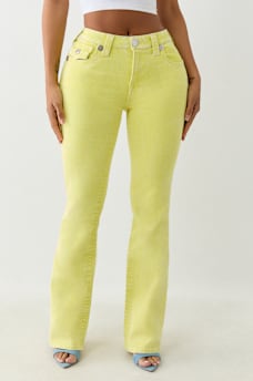 BECCA MID RISE BIG T BOOTCUT JEAN, image 2