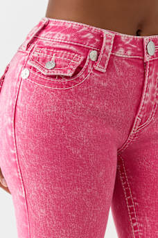 BECCA MID RISE BIG T BOOTCUT JEAN, image 6