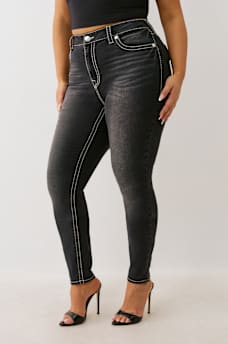 PLUS JENNIE MID RISE BIG T CURVY SKINNY JEAN, image 4