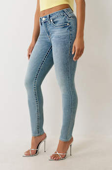 JENNIE BIG T BRAIDED HORSESHOE CURVY SKINNY JEAN, image 4