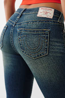 BECCA MID RISE BOOTCUT JEAN, image 5