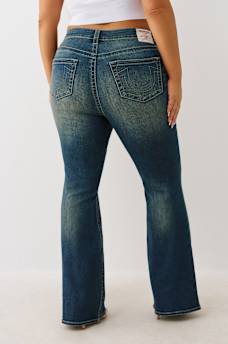 PLUS BECCA MID RISE BOOTCUT JEAN, image 4
