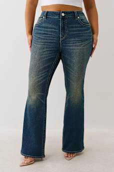 PLUS BECCA MID RISE BOOTCUT JEAN, image 1