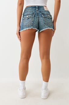 BUTTON FLY MID RISE SHORT, image 5
