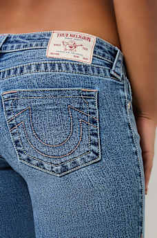 JOEY ULTRA LOW RISE FLARE JEAN, image 4