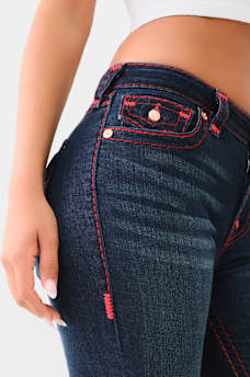 JENNIE SUPER T MID RISE SKINNY JEAN , image 4