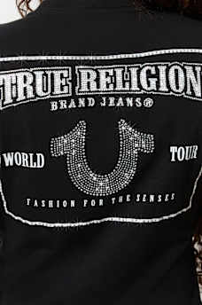 CRYSTAL WORLD TOUR BABY TEE, image 1