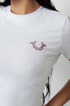 CRYSTAL WORLD TOUR BABY TEE, image 3