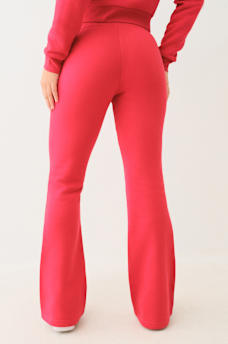 CRYSTAL LOGO MID RISE BOOTCUT SWEAT PANT, image 3