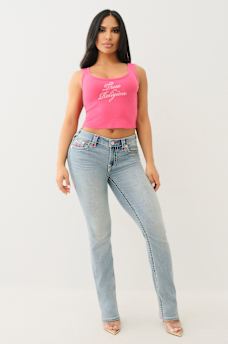 CRYSTAL LOGO RAW HEM TANK, image 3