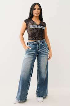 RIBBED BUDDHA LOGO NOTCH BABY TEE, image 3