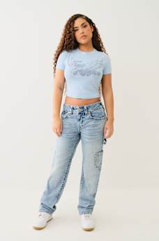 CRYSTAL WING BABY TEE, image 3