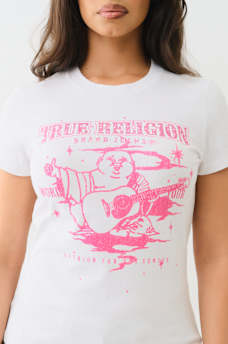 CRYSTAL LOGO BUDDHA TEE, image 1
