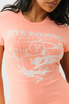 CRYSTAL LOGO BUDDHA TEE, image 1