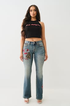 CRYSTAL LOGO CROP TANK, image 3