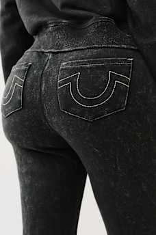 VINTAGE LOW RISE FLARE SWEAT PANT, image 3
