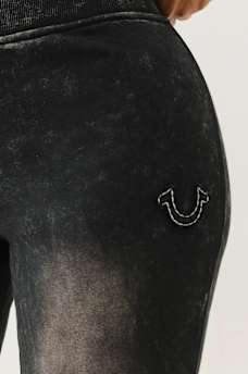 VINTAGE LOW RISE FLARE SWEAT PANT, image 4