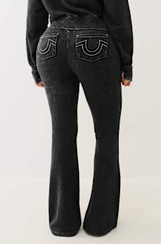 VINTAGE LOW RISE FLARE SWEAT PANT, image 6