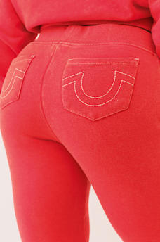 VINTAGE LOW RISE FLARE SWEAT PANT, image 5