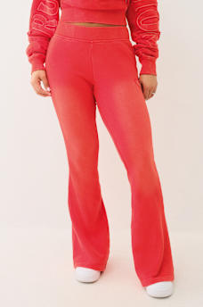VINTAGE LOW RISE FLARE SWEAT PANT, image 1